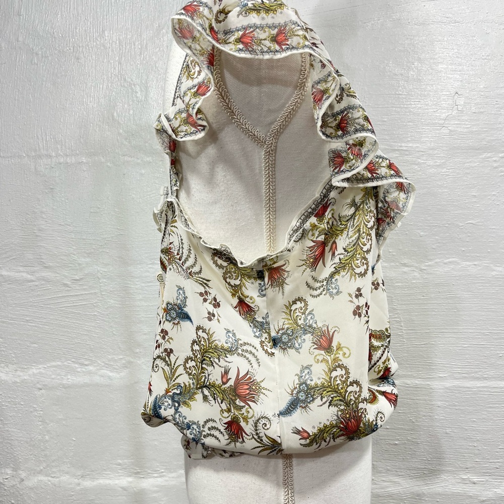 MAX STUDIO RUFFLE SLEEVE TOP NEW WITH TAG - Picture 11 of 16